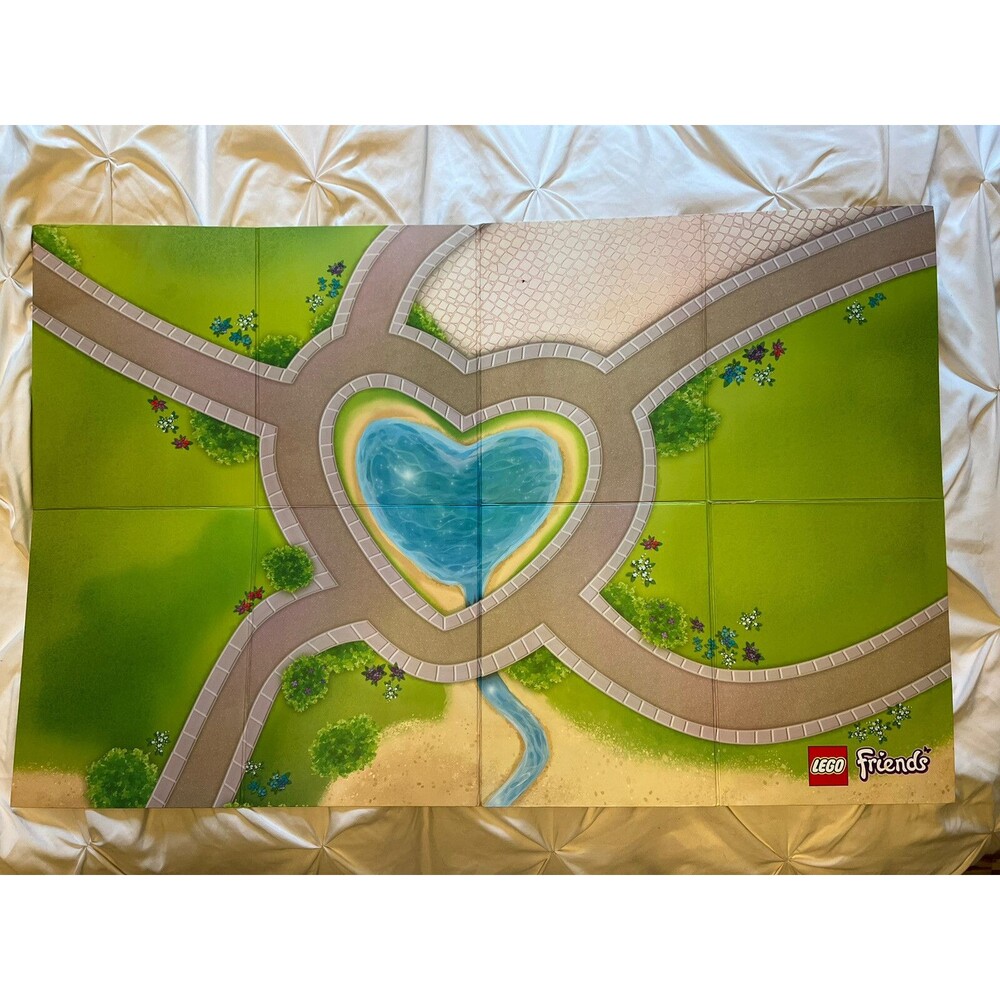 LEGO Friends Playmat City pad Heartlake  Double-Sided Mat 39x27 pad 851325 toy